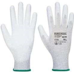 Gant Vending Antistatique PU Couleur : Gris Taille XL - PORTWEST