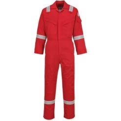 Combinaison Antistatique Super Légère 210g Couleur : Rouge Tall Taille XXXL - PORTWEST