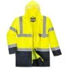 Parka 5 En 1 Essentiel Bicolore Couleur : Jaune/Noir Taille XXXL - PORTWEST