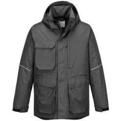 Parka KX3 Couleur : Gris Marl Taille L - PORTWEST