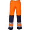 Pantalon Haute-Visibilité Séville Couleur : Orange/Marine Taille M - PORTWEST