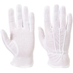 Gant Microdot Couleur : Blanc Taille M - PORTWEST