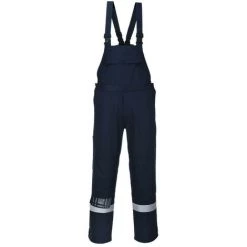 Cotte à Bretelles Bizflame Plus Couleur : Marine Taille XXL - PORTWEST