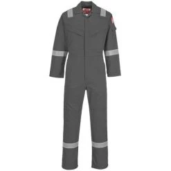 Combinaison Antistatique Super Légère 210g Couleur : Gris Taille M - PORTWEST