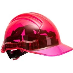 Casque Peak View Plus à Crémaillère Couleur : Rose Taille - PORTWEST