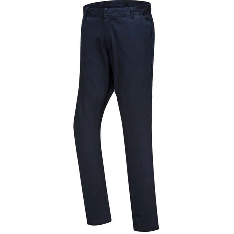 Pantalon Chino Strech Coupe Slim Couleur : Marine Foncé Taille 48 - PORTWEST 1 Pantalon Chino Strech Coupe Slim Couleur : Marine Foncé Taille 48 - PORTWEST