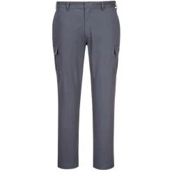 Pantalon Combat Slim Stretch Couleur : Gris Anthracite Taille 60/62 - PORTWEST