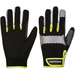 Gant Usage Général PW3 Couleur : Noir/jaune Taille XL - PORTWEST