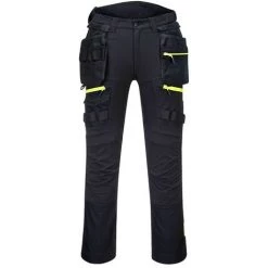 Pantalon DX4 Poches Flottantes Démontables Couleur : Noir Short Taille 54 - PORTWEST