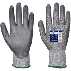 PORTWEST Paire De Gants Anti-coupure R5 Taille 10 - Gris