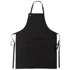 Portwest - Tablier à Bavette En Toile Taille:Unique - Noir