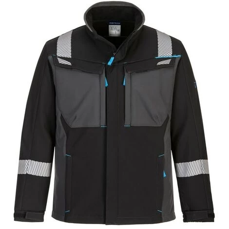 Portwest - Softshell Anti-feu WX3 Taille:XL - Noir 1 Portwest - Softshell Anti-feu WX3 Taille:XL - Noir