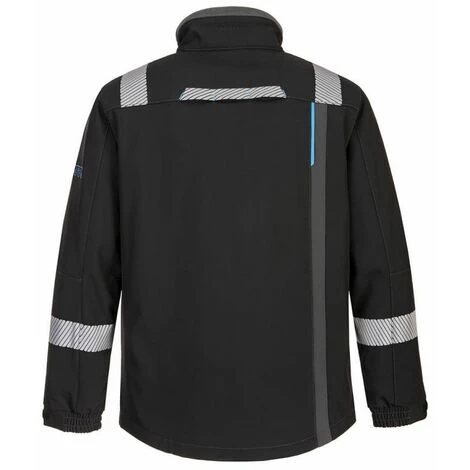 Portwest - Softshell Anti-feu WX3 Taille:XL - Noir 2 Portwest - Softshell Anti-feu WX3 Taille:XL - Noir – Image 2