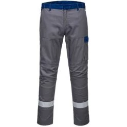 Pantalon Bizflame Ultra Bicolore Couleur : Gris Taille 44 - PORTWEST