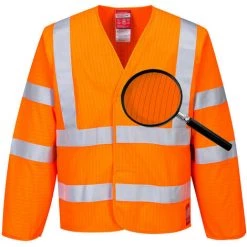 Gilet HV ML Antistatique - Résistante à La Flamme Couleur : Orange Taille S/M - PORTWEST