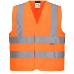 Gilet Hi-Vis Enfants Couleur : Orange Taille L - PORTWEST
