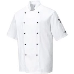 Veste Cuisine Kent Couleur : Blanc Taille XXXL - PORTWEST