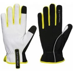 Gants De Travail Hiver Isolant Thermique Compatible écran Portwest PW3 Noir / Jaune 10 - Noir / Jaune