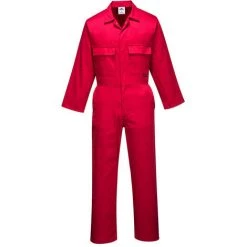 Combinaison Euro Work Couleur : Rouge Taille 4XL - PORTWEST