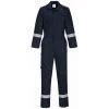 Combinaison De Travail Résistante à La Flamme Multipoche Sans Métal Portwest Bizflame Plus Bleu Marine XL