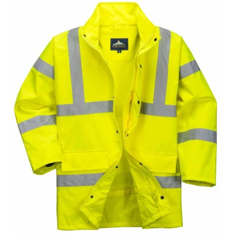 Parka Haute Visibilité Respirante Portwest Classe 3 Jaune XL 1 Parka Haute Visibilité Respirante Portwest Classe 3 Jaune XL