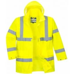 Veste De Pluie Haute Visibilité Légère Portwest Lite Traffic Jaune 3XL