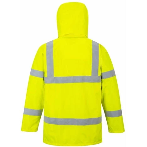 Veste De Pluie Haute Visibilité Légère Portwest Lite Traffic Jaune 3XL 2 Veste De Pluie Haute Visibilité Légère Portwest Lite Traffic Jaune 3XL – Image 2